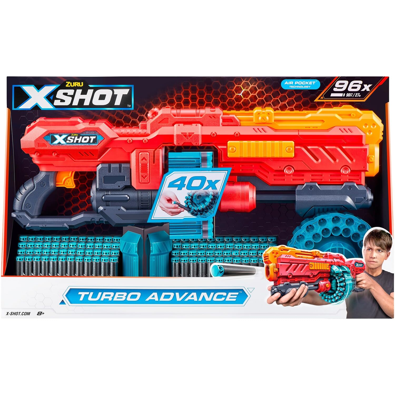ZURU X-SHOT Turbo Advance 36136 : Amazon.ca: Toys & Games